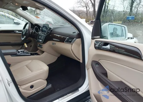 2017 Mercedes-Benz Gls 450 4Matic z USA, uszkodzony, nr VIN 4JGDF6EEXHA947488